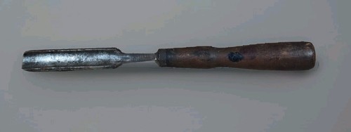 Vtg W. Butcher Cast Steel Gouge Chisel with Logo Antique Woodworking ...