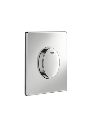 Grohe 38564000 Skate Air Piastra di Azionamento WC, Mono Sciacquo, Cromo (b3p)