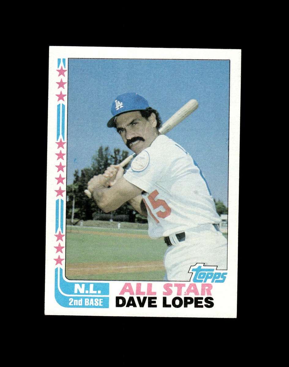 Los Angeles Dodgers Dave Lopes #338 Topps Baseball Near Mint or