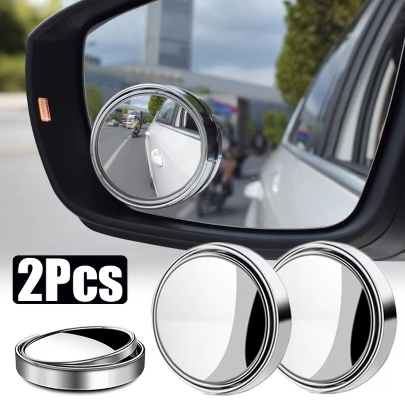 360 Degree Adjustable Blind Spot Car Auxiliary Rearview Convex Wide Angle