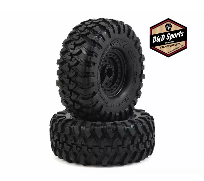Traxxas 8273 TRX-4 Pre-Mounted Canyon Trail 1.9 Crawler Tires w/Tactical Wheels - Image 1 of 1
