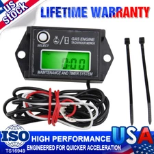 Tachometer Tach Hour Meter Spark Boat Outboard Motor For Mercury Yamaha Johnson