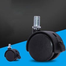 Replacement`Wheels Plastic`Swivel Roller Caster Wheel Computer Chair Furniture