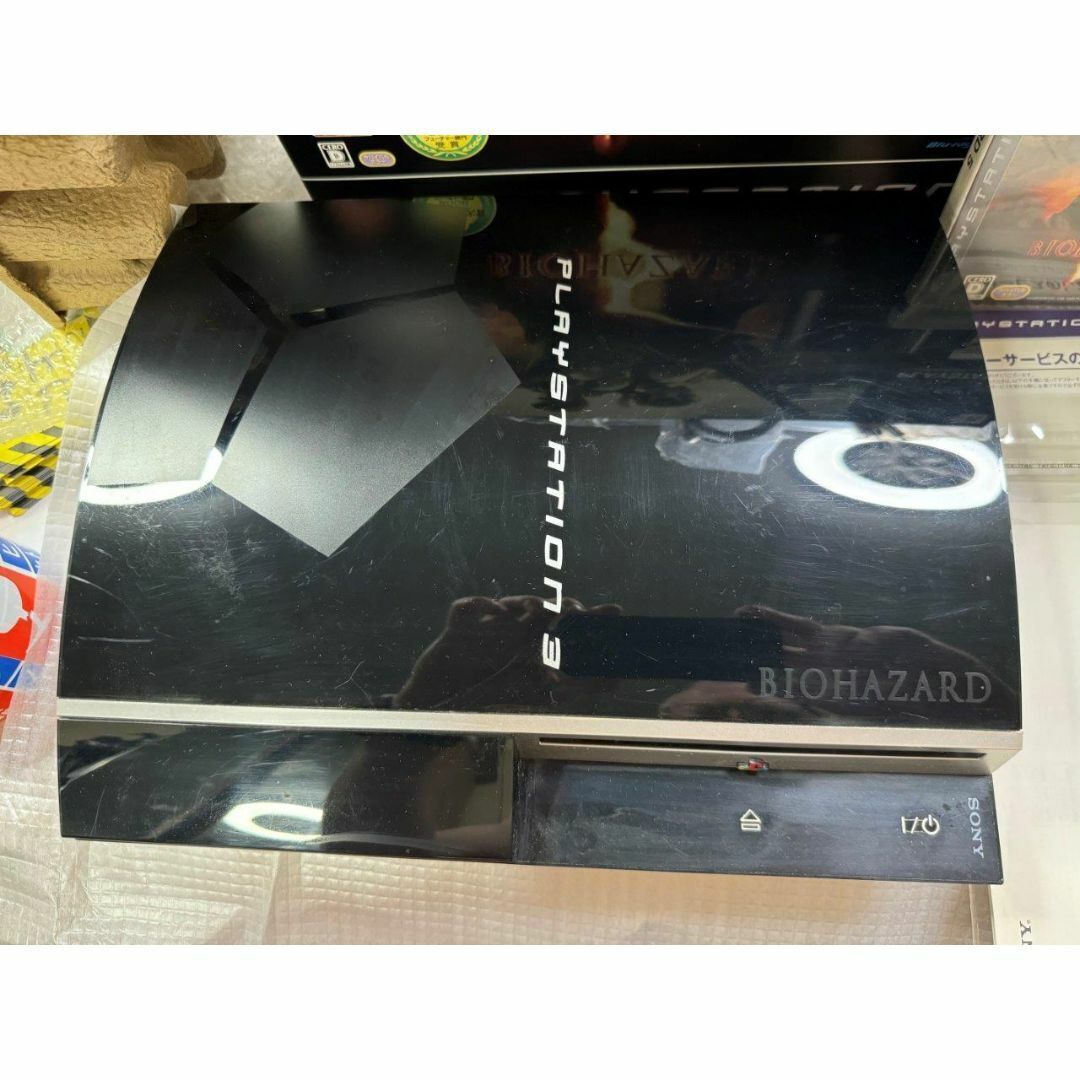 PS3 Biohazard 5 Resident Evil Edition 80GB Console Box PS3 Biohazard 5 Resident Evil Edition 80GB Console Box