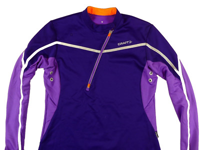WOMENS CRAFT SWEDEN VENTAIR WIND CROSS COUNTRY SKI JACKET STRETCH SIZE: LARGE