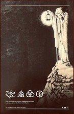 LED ZEPPELIN IV Zoso | Houses Of The Holy Ltd Ed Discontinued RARE Litho Poster!