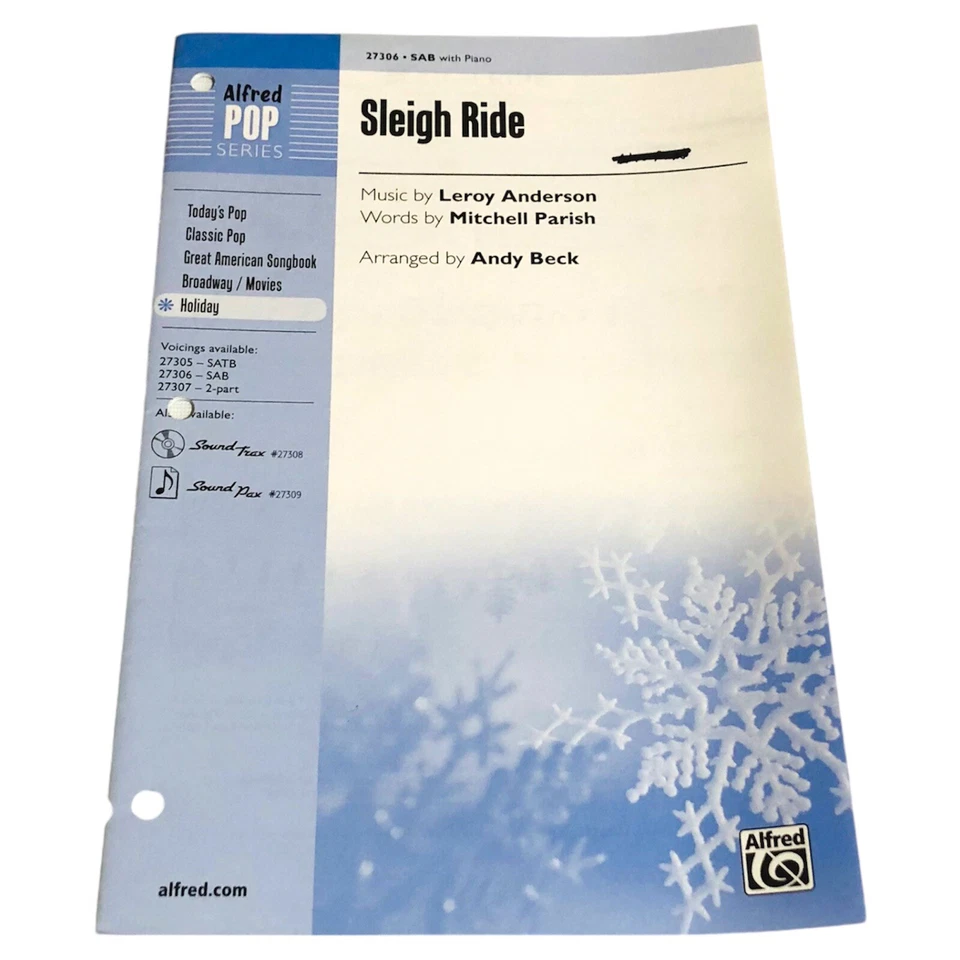 Lote de 9 partituras corais canções de Natal canções - Imagem 4 de 4