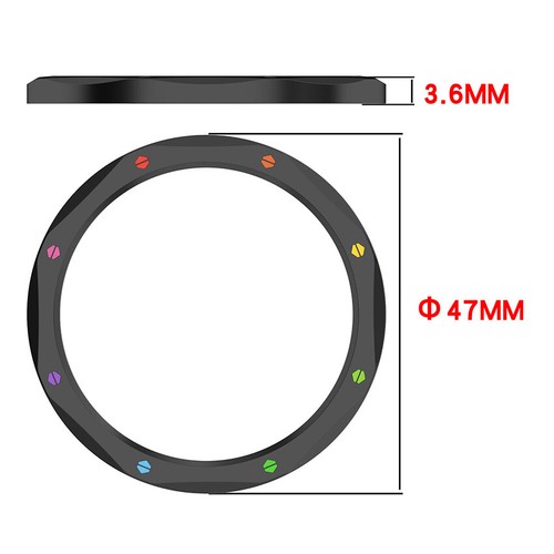 Metall Lünette Zubehör für Xiaomi Uhr S4/S4 eSIM/S3/S3 eSIM - Picture 5 of 30