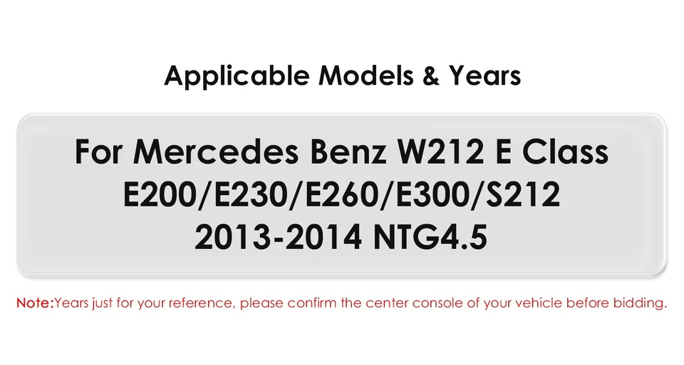 Pantalla Android Apple CarPlay GPS 10.25" Para Mercedes Benz Clase E W212 NTG4.X Foto 4 de 4