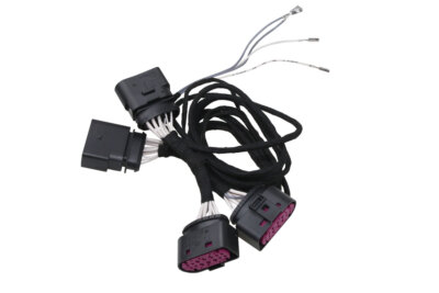 Original Kufatec LED auf HALOGEN Scheinwerfer für VW Touran II 5T Adapter Kabel