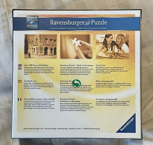 Ravensburger 1000 Teile Puzzle Sonnenuntergang Bistro Cafe EIN ABEND IN PARIS NEU - Bild 3 von 5