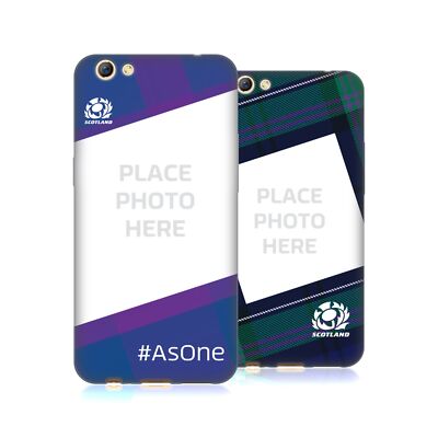 CUSTOMISED SCOTLAND RUGBY PERSONALISIERTE GRAFIK GEL HANDYHÜLLE FÜR OPPO HANDYS