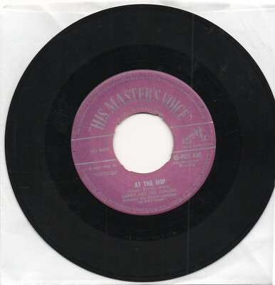 Danny And The Juniors At The Hop Import 45 | eBay