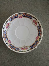 Porcelain Union T Czechoslovakia Floral Wreath plate
