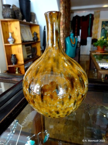 Studio Pottery Russell Akerman Vasi Smalti Terra Firmati Collezione di 4 - Foto 10 di 12