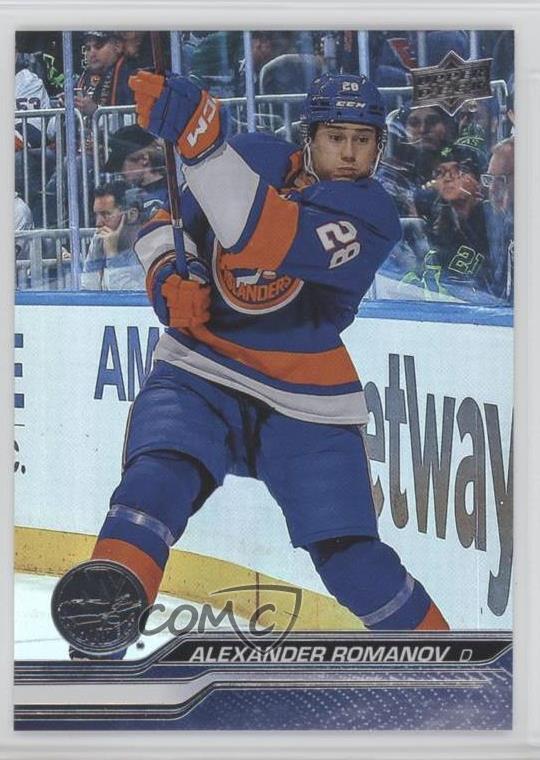 2023-24 Upper Deck Series 2 Silver Foil Alexander Romanov #366