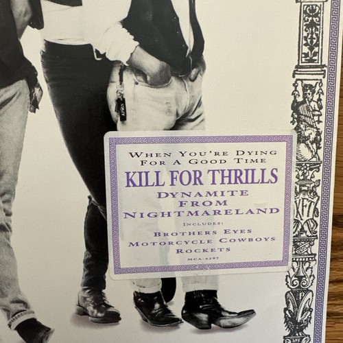 Kill For Thrills - Dynamite From Nightmareland - New Vinyl Record - M28A - Foto 2 di 4