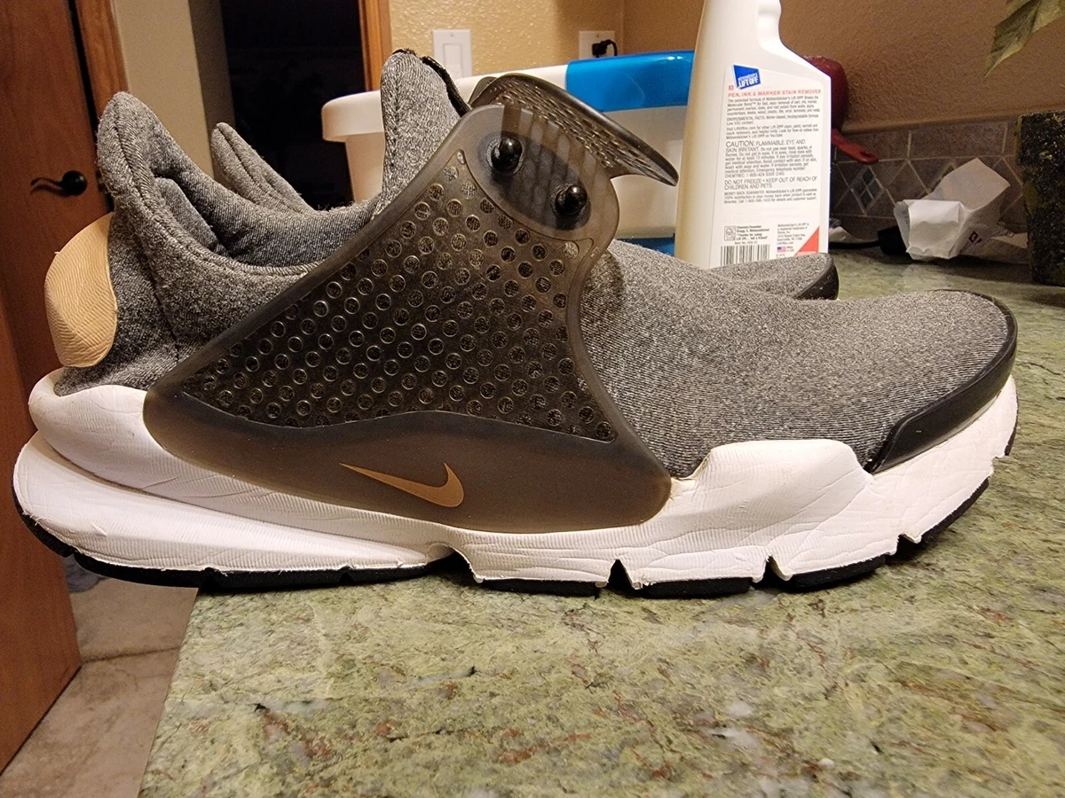 Actual Competir cansado Nike Sock Dart Women&#039;s SE 862412-001 Vachetta Black Tan Grey Gray OG  size 8 | eBay