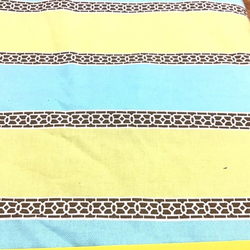 Carribean Tequila Lime Stripe 100% Cotton Sewing Fabric 1.5 yds - Bild 1 von 2