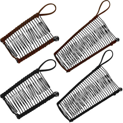WILLBOND 4 Pieces Hair Clips for Women, Large & Small Vintage Clincher Comb Bana