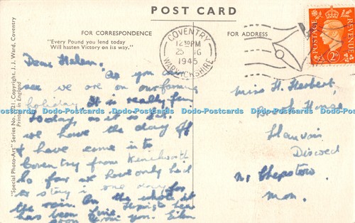 R479420 Coventry Ecke Trinity Street und alte Gebäude besondere Fotokunst Se - Bild 2 von 4