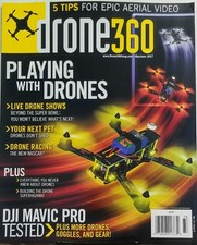 Drone 360 May June 2017 Playing With Drones Tips Aerial Video FREE SHIPPING sb