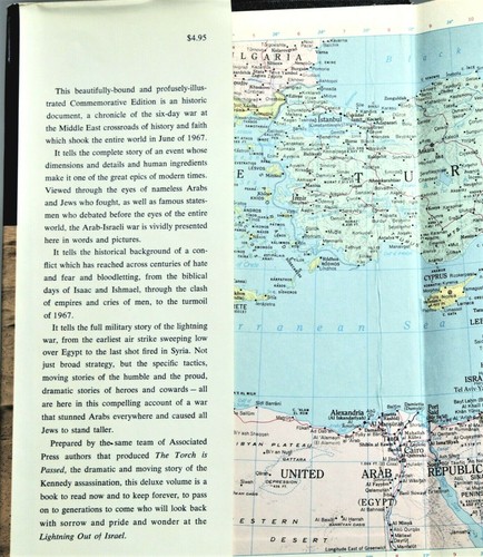 Lightning Out of Israel the Arab-Israeli Conflict - Commemorative Edition DJ HC - Picture 2 of 12