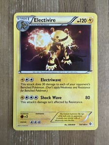 Pokémon TCG Electivire Boundaries Crossed 54/149 Regular Exclusive LP