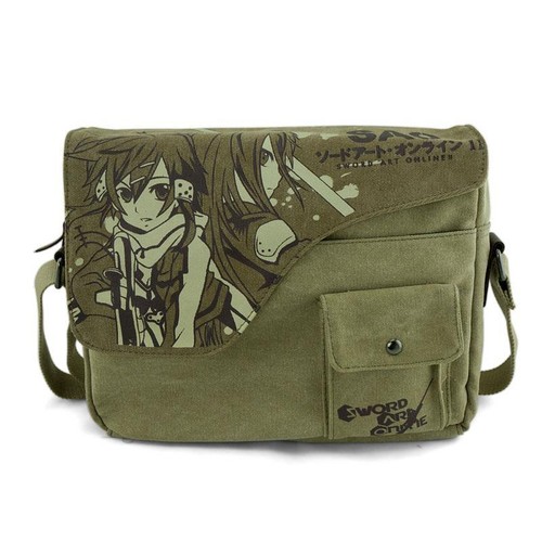 Sword Art Online SAO Kirito Asuna Canvas Schultertasche Kuriertasche Schultertasche - Bild 3 von 14