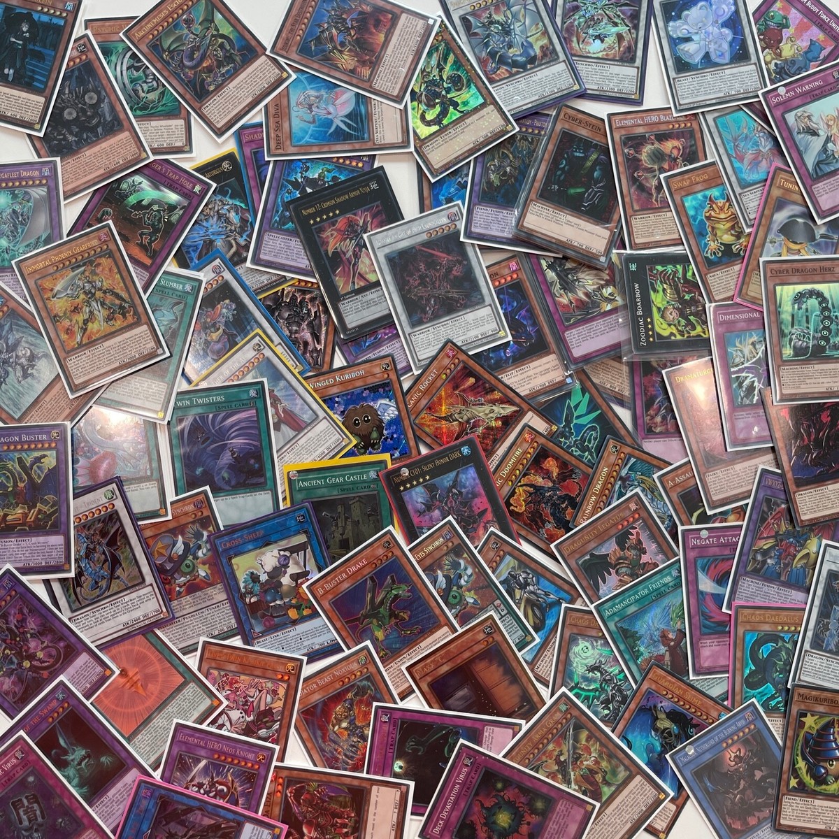Yu-Gi-Oh Card Lot 50 Yugioh Cards Bundle With Holos - Bulk Job Lot With  Multi-Buy Bonuses Yu-Gi-Oh Cards Bulk