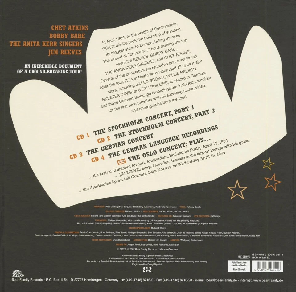 Various - Nashville Stars On Tour (4-CD - 1-DVD Deluxe Box Set) - Classic Cou... - Bild 3 von 4