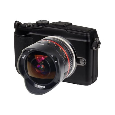 Bower Ultra-Wide 8mm f/2.8 Fisheye Lens for Sony E. STORE INVENTORY REDUCTION