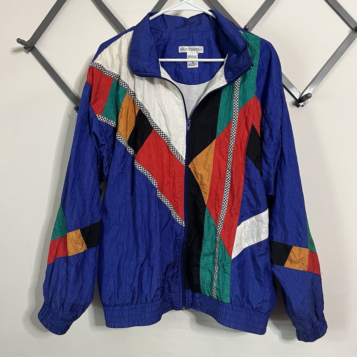 Vintage 80s 90s Sunterra Bright Funky Colorful Rave