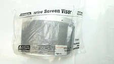 MSA 457409 Wire Screen Faceshield Visor Aluminum Edge Mesh 8 x 171/2