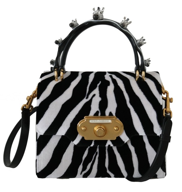 zebra print purse