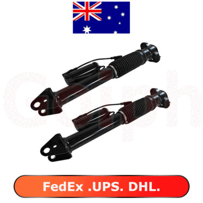 2XREAR AIR SHOCK ABSOSRBER W/ ADS FOR BENS X166 W166 ML350 550 63AMG A1663200130