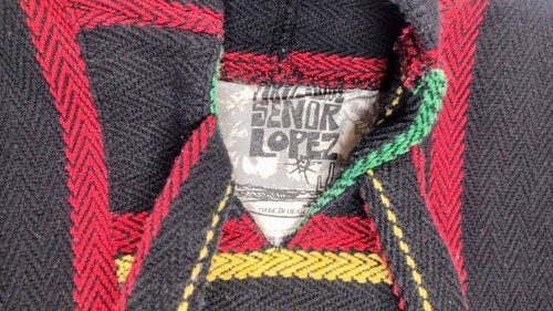 Original Senior Lopez Poncho Men'sWoven Baja Hoodie - Picture 6 of 12