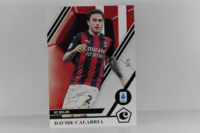2020-21 PANINI CHRONICLES AC MILAN 5/5 DAVIDE CALABRIA #1 (SC9)