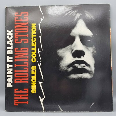 Rare The Rolling Stones Paint it Black Spain DO LP Hot Rocks 1 and 2