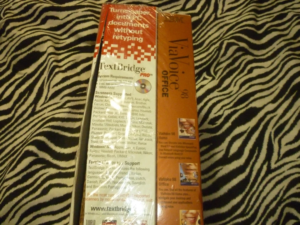 IBM ViaVoice Executive Edition 98 / Text Bridge Pro 98 - NEW!!! - Image 3 of 4