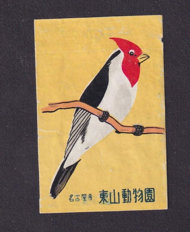 道頓堀様　確認用 Old Matchbox label Japan BN16825 Bird | eBay