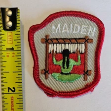 Indian Weave Patch Maiden Badge