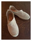 rag & bone Beige Suede Espadrille Flats Women's Slip-On Shoes Size 37.5 Euro — photo 3
