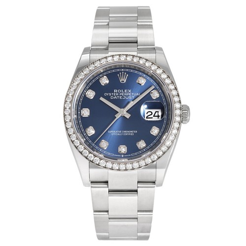 Rolex Datejust 126284RBR White Gold Stainless Steel Diamond 36...