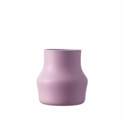Gense Vase Dorotea Lilac Purple, Dekovase, Blumenvase, Keramik, 18 x 19.5 cm