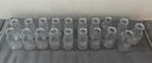 Lot Of 19 - Bottle Clear Glass Milk Jar Jug Embossed Cow 10oz. Vintage — photo 2