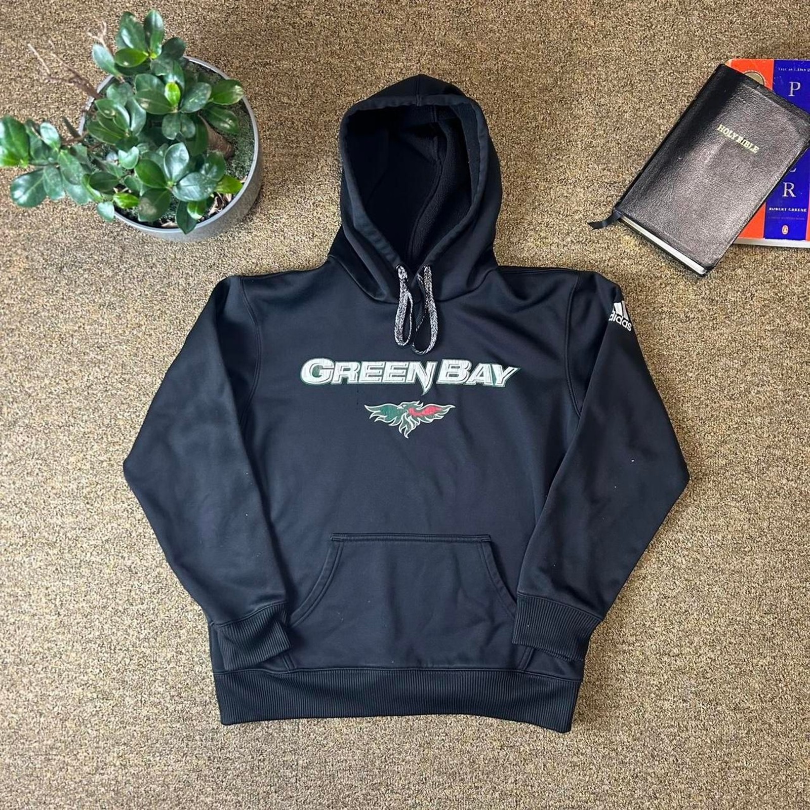 Adidas Men's Black Hoodie