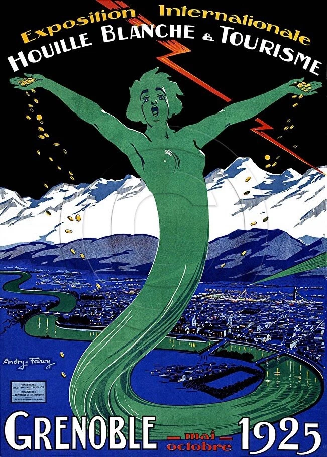 AFFICHE POSTER Grenoble 1925 - Photo 1/1