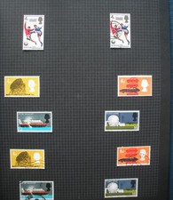 GB 1966 QEII Mounted Mint & Used (Lightly Hinged) Complete Commemorative Year