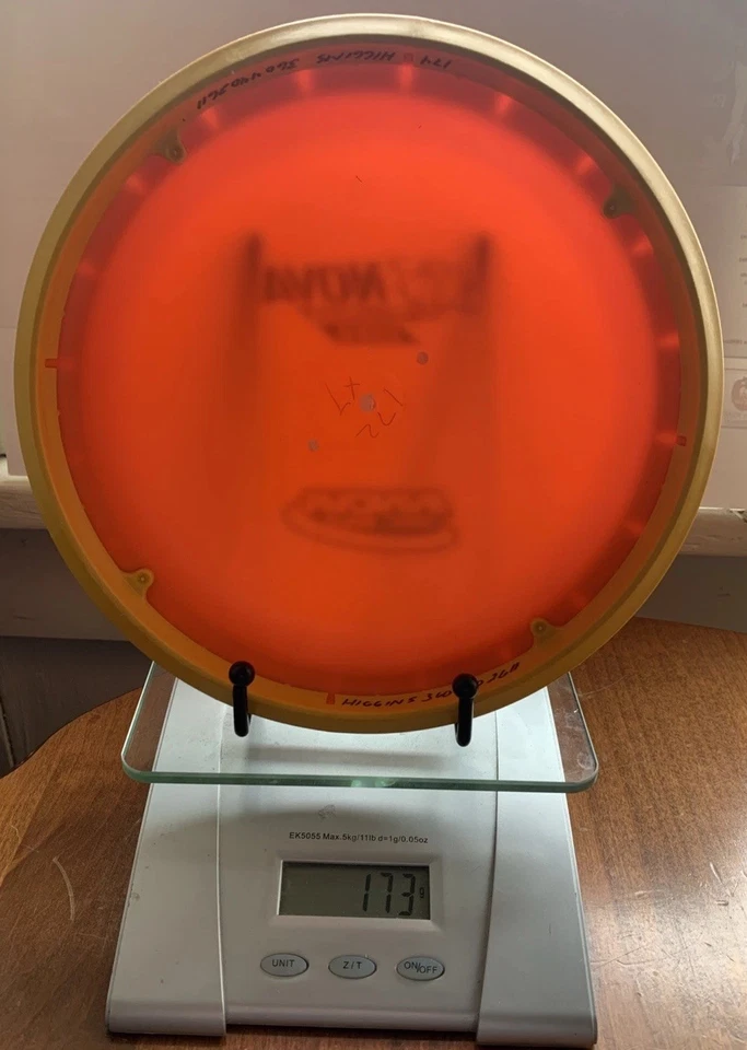 Innova Disc Golf XT Nova Putt And Approach Disc Orange With Yellow Rim 173 Grams - Image 4 of 4